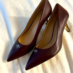 COACH Leather pump - Size 10